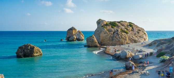 Agia Napa, Nissi Beach, Kypr