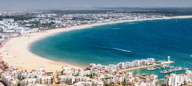 Agadir, Agadir Beach, Maroko