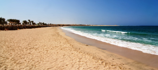 Marsa Alam, pláž Abu Dabbab, Egypt #Cestování