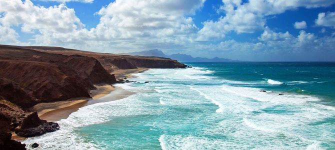 Fuerteventura, Playa de Viejo Rey, Kanárské ostrovy